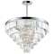 Cwi Lighting Weiss 15 Light Down Chandelier With Chrome Finish 9969P30-15-601 - alternate 1